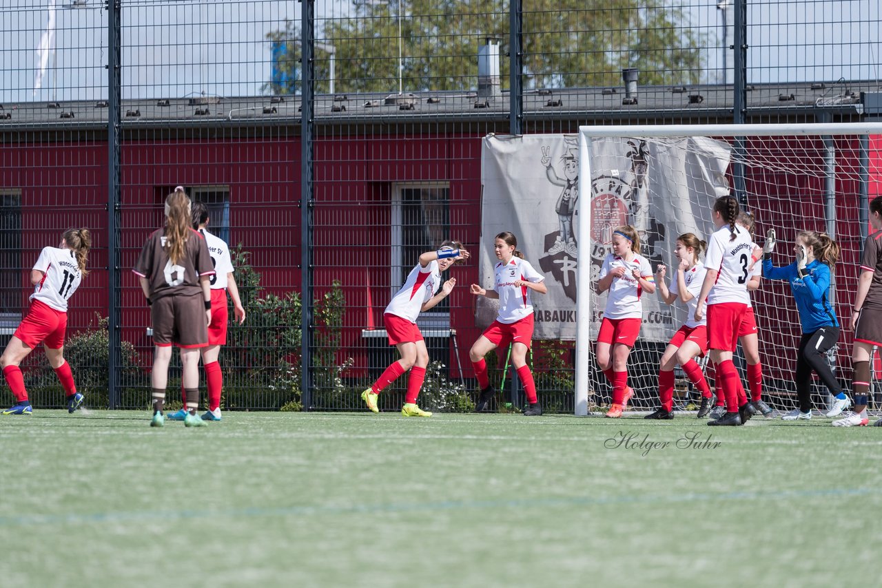 Bild 78 - wBJ St. Pauli - Walddoerfer : Ergebnis: 1:11